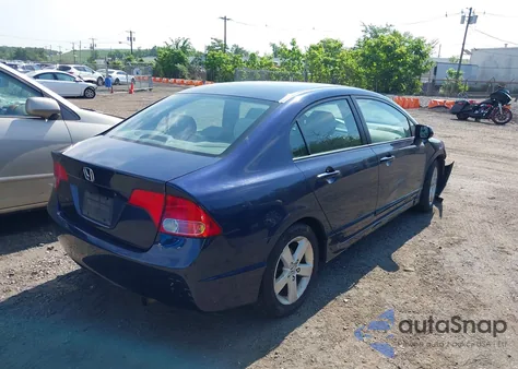 2007 Honda Civic Ex из США, поврежденный, VIN 1HGFA16837L080415